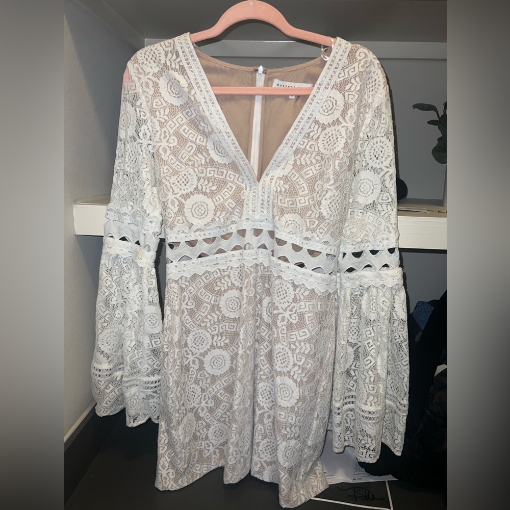 White Lace Dress